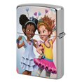 thumbnail image 1 of Fancy Nancy-theme Copper Metal Lighter Shell, Premium Replacement Refillable Lighter Case with Durable Metal Construction, Compatible with Zippo and Most Standard Lighter Models, 1 of 6