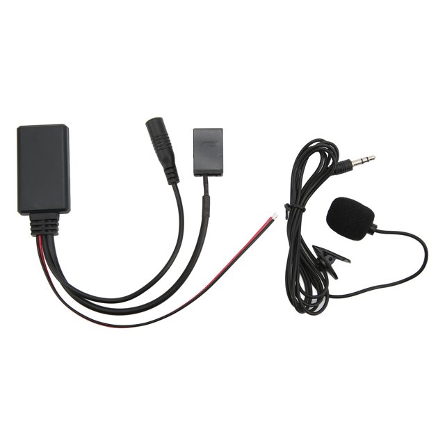 Micrófono De Cable De Audio AUX, Adaptador De Cable Estéreo Para Automóvil De Reproducción De Música Reemplazo Duradero De Manos Libres Para Mondeo Focus 6000 CD Para Estéreo Cergrey AUX Audio Cable Microphone