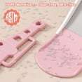 thumbnail image 7 of DKMOCO 6-in-1 Kids Slide and Swing Set with Basketball Hoop & Soccer Goal, Sturdy Indoor Outdoor Climber Playset, Multi-functional Playground Gift for Kids 1-3, Pink, 7 of 7