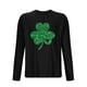 thumbnail image 3 of Blusas y camisas de manga larga con cuello redondo para hombre, deportivas, fitness, hogar, pijamas navideños estampados, camiseta de manga larga con cuello redondo, blusa de poliéster para hombre, 3 of 3