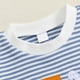 thumbnail image 5 of Conjuntos de blusas y camisas de cuello redondo y manga corta. Conjunto casual de dos piezas de Pascua para niños y niñas. Incluye una camiseta de manga corta con cuello redondo y una toalla bordada., 5 of 8