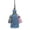 Dusty Blue, variant on IBA Indianbeautifulart Bag Accessories Charm Black2 Crafting Thread Tassels Supply Keyrings For Girls Pack Of 2 Pieces