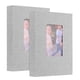 thumbnail image 1 of 2Pack Small Photo Album, 5x7 Linen Cover Picture Book Hold 52 Photos, Gray, 1 of 7