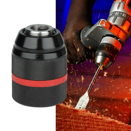 

Esptrs Keyless Hand Drill Chuck 1/2-20UNF Mount 2~13mm Self Tighten Drill Chuck For Multiple Purposes 13mm Drill Chuck