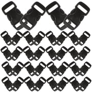 100Pcs Adjustable Buckles Side Release Buckles Multi function Plastic Buckles Supplies