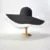 thumbnail image 1 of Sombrero de paja de ala grande para mujer, sombrero de playa con protección solar para el verano, sombrero para el sol con forma cóncava para fotografiar, 1 of 6