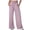 Purple, variant on Staron Women's Jeans High Waist Solid Color Pocket Casual Denim Pants Loose Fit Trousers for Travel Beach, Pink M
