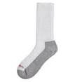 thumbnail image 4 of Wrangler Cushion Crew Socks for Men, Size 13-15, White/Gray/Black, 6 Pairs, 4 of 12