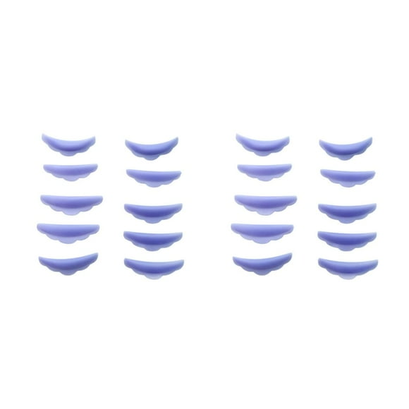 Vogacara 5 pares de rizadores de pestañas, herramienta para levantar pestañas, cepillo para el pelo de ojos, a la moda Type3 NO3