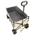 thumbnail image 6 of E-Western Folding Heavy Duty Utility Beach Wagon Cart with Big Wheels and Adjustable Handle Perfect for Sand Shopping Camping Garden Outdoor, 6 of 14