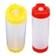 thumbnail image 4 of EeaseMX 2 botellas de plástico para salsa, dosificador de salsa de tomate., 4 of 7