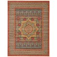 thumbnail image 1 of Unique Loom Palace Southwestern Rug 9' x 12' Rectangle Navy Blue/Light Blue, 1 of 1
