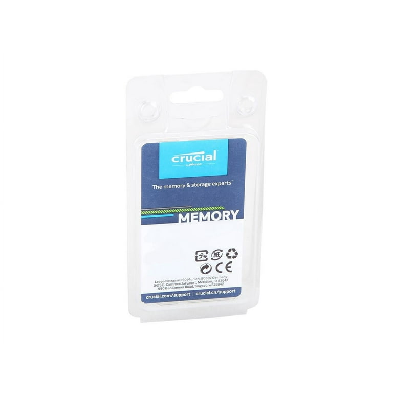 Crucial 16GB RAM DDR4 SDRAM, 3200 MT/s Memory Module for Crucial 16GB RAM DDR4 SDRAM, 3200 MT/s Memory Module for