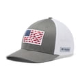 thumbnail image 3 of Bandera de malla PFG de Cap Columbia, color blanco y titanio, talla L/XL, 3 of 7