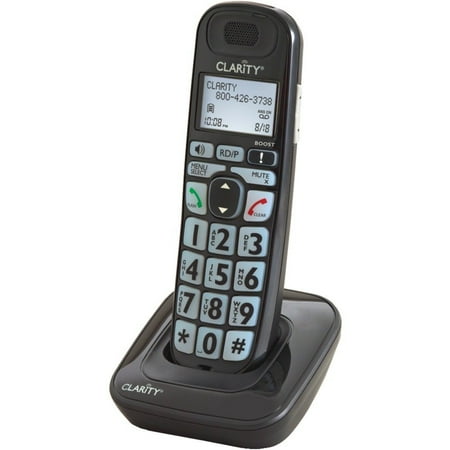 Clarity Telephone Handset Amplifier - Clarity Expandable Handset for D703 DECT 6.0 Amplified Cordless Phone