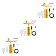 thumbnail image 2 of Maoww Portable Airbrush Air Compressor Kit Set Efficient Spray Painting Cordless Gold 1.49x5.1x5.7 Inch 3Set, 2 of 6