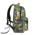 thumbnail image 3 of Pofeuu Cartoon Dinosaurs (2) Print Backpack for Men and Women - Basic Bookbag Casual Daypack Backpacks for College Work Travel-One Size, 3 of 5