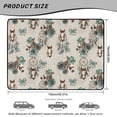 thumbnail image 7 of Binienty Western Horse Print Universal Auto Cargo Liner, Anti-Skid Backing Rear Trunk Mat, Wear Resistant Stylish Vehicle Interior Accessory, 29" x 39" Fit for Most Sedan SUV Wagon, 7 of 7