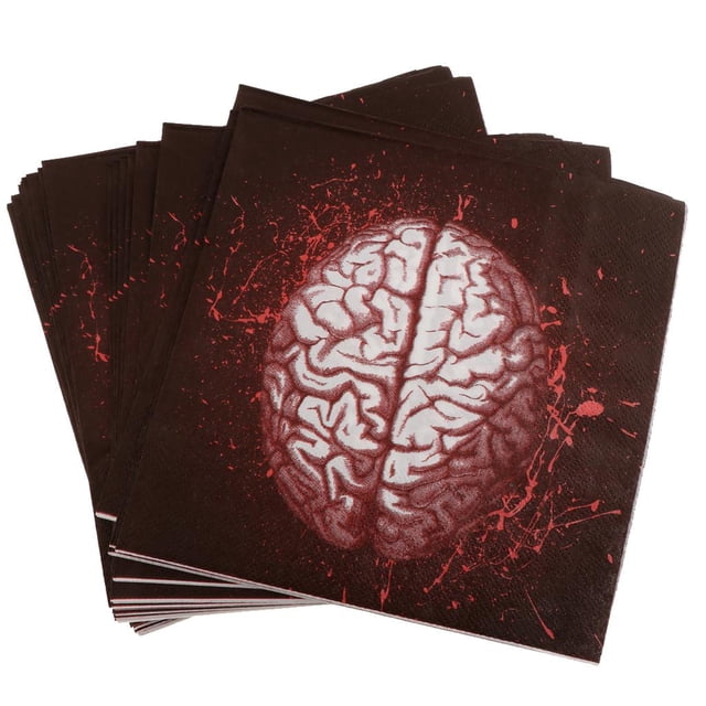 Servilletas desechables Colcomx para vajilla con sangre de 20 piezas Halloween