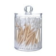SPRING PARK Swab Holder Canisters with Lid, Bathroom Dispenser
