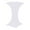 White, variant on Travelwant Spandex Cocktail Table Cover - Fitted High Top Round Table Cloth,Round Tablecloth Covers for Pub Table, Round Kitchen Table, High Top Table
