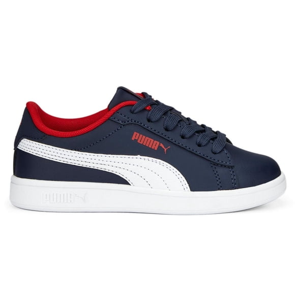 Tenis Puma Smash 3.0 L PS para Niños 17 A 21.5. 392032-04 azul marino 20