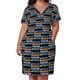 thumbnail image 3 of Vestido holgado con bolsillos de aficionado al fútbol de Dallas City. Vestido de noche para mujer. Ropa sensual para mujer., 3 of 7