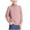 Pink, variant on Lenpel Boys Girls' Turtleneck Sweaters Unisex Baby Toddler Fleece Lined Long Sleeve Pullover Sweater Tops Fall Winter Clothes(Pink,1-2 Years)