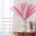 thumbnail image 4 of 60 Pcs Pampas Grass Decor 21.7" Fluffy Faux Short Pink White Pampas Grass Artificial Small Pompas Grass Flower Vase Filler for Home Wedding Decoration, 4 of 9
