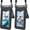 Black & Black, variant on [Up to 8.5'']  Phone Pouch Floating, Double Bags  Phone Case with Lanyard for  16 15 Pro Max, Galaxy S25 S24 Ultra, IPX8 Cellphone Dry Bag Beach Cruise Ship Essentials 2 Pack