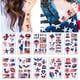 thumbnail image 1 of Pegatinas De Tatuaje Del Día De La Independencia, Pegatinas De Arte Corporal, Decoración Impermeable Del Día De La Independencia Yuarrent  HA035230-00, 1 of 6