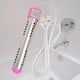 thumbnail image 3 of Calentador de agua eléctrico portátil, 1,5 m, 2000 W, para hogar y viajes, enchufe británico, 220 V, color rosa (apagado automático), 3 of 10