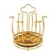 thumbnail image 2 of Soporte giratorio para secar tazas, escurridor de tazas de metal, soporte para secar tazas rosa dorado, 2 of 9
