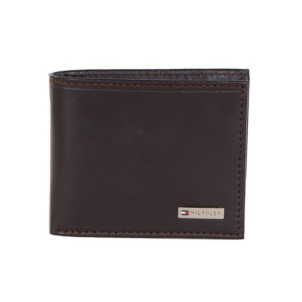 Tommy Hilfiger Tommy Hilfiger Mens Leather Fordham Bifold Wallet with