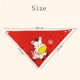 thumbnail image 4 of Toalla de Saliva para bebé, bufanda triangular, Bandana de algodón puro, Baberos impermeables, paño absorbente para recién nacidos, niños y niñas, bufanda para Saliva, 5 uds., 4 of 6