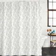 thumbnail image 3 of Sage Green Botanical Waterproof Fabric Shower Curtain,Plant Flower Floral Tree Branch Waterproof Fabric Shower Curtain for Bathroom Curtains Bathtubs Shower Curtains with 12 Hooks Standard 60x72, 3 of 8