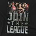 thumbnail image 2 of Justice League Movie T-Shirt Join The League Unisex Graphic Tee For Men & Women, 2 of 7