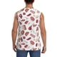 thumbnail image 4 of Balery Different Meat Camisetas sin mangas para hombre, absorbe la humedad y protege contra el mal olor.-X-Large, 4 of 7