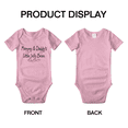 thumbnail image 3 of Mommy and Daddys Little Jelly Bean Cute Baby Bodysuit Newborn Clothes, 3 of 5