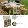 thumbnail image 5 of Sunflowers Table Runner - 48 Inch Long, Kitchen Dining Table Runner Dresser Scarves, Spring Gnomes Hydrangea Daisy Botanical Beige Farmhouse Decor for Coffee Tables Wedding Party Banquet, 5 of 8