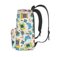thumbnail image 3 of Disketp Playing Video Games Mochila Escolar de Gran Capacidad y Peso Ligero, Mochila de Viaje Ideal para Escuela, Trabajo y Uso Diario, Cómoda y con Estilo, 3 of 8