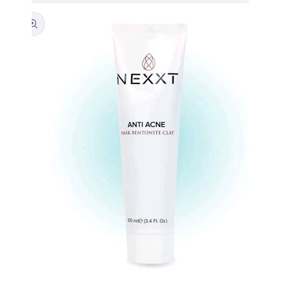 Nexxt Beauty Anti Acne Mask Bentonite Clay 100ml 3.4 fl oz Healing Relief Smooth