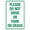 Warning Sign 3, variant on Please Do Not Drive or Park on Grass - 8"x12" Metal Security Tin Warning Sign, Grass Parking Decor for Street Business Home Wall Outdoor