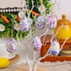 thumbnail image 1 of Easter Eggs Hanging Decoration Woven Basket Painted Eggs Decoration Easter Eggs Basket Props Ornaments, 1 of 6
