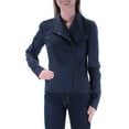 thumbnail image 2 of TOMMY HILFIGER $129 Womens New 1216 Navy Zip Up Wear To Work Jacket 2XS B+B, 2 of 3