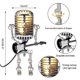 thumbnail image 3 of Lámpara Xmpmrb vintage robot de micrófono y guitarra, 16 cm, 450 g, 3 of 8