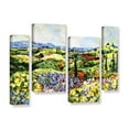 thumbnail image 2 of ArtWall Allan Friedlander "Dream Valley" 4-Piece Gallery-Wrapped Canvas Staggered Set, 2 of 2