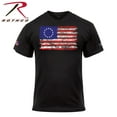 thumbnail image 2 of Rothco Colonial Betsy Ross Flag T-Shirt - Black, 2 of 2