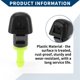 thumbnail image 5 of 2 piezas de boquilla de lavado de parabrisas delantero para Subaru Outback 2010-2014 y Subaru Legacy 2010-2014, negro y verde, 5 of 6
