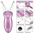 thumbnail image 2 of Ladies Facial Hair Remover Electric Women's Beauty Epilator Facial Threading Hair Removal Shaver Face Massager Pull Faces, 2 of 5